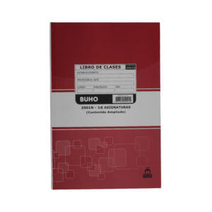 LIBRO DE CLASES EDUC. BÁSICA 1º A 8º DE 16 ASIGNATURAS